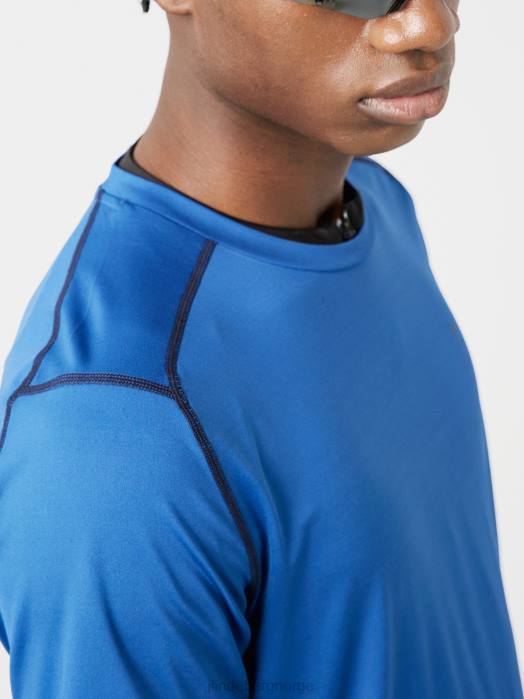 J.Lindeberg menn link kompresjon t-skjorte limoges klær F8642153