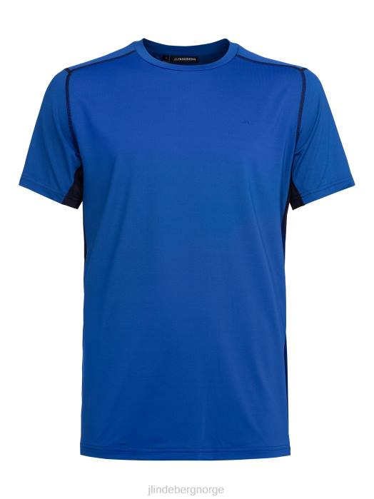 J.Lindeberg menn link kompresjon t-skjorte limoges klær F8642153