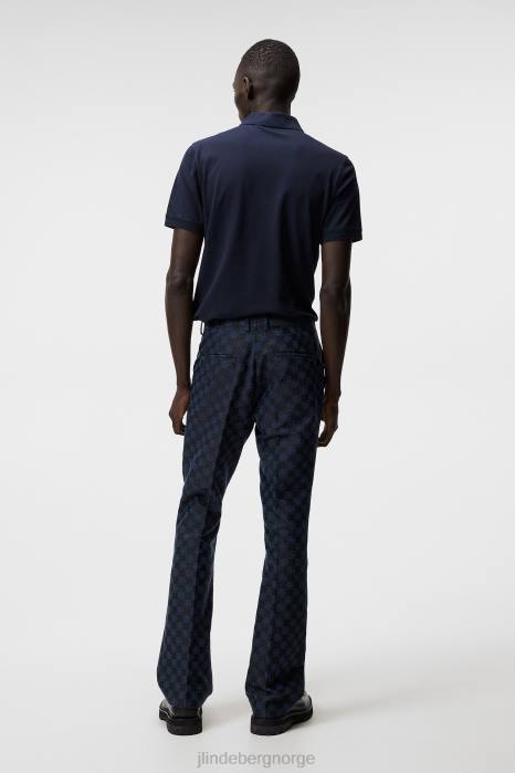 J.Lindeberg menn rubi slim polo marinen klær F864955