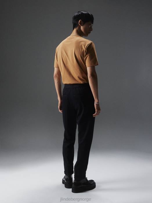 J.Lindeberg menn sid basic t-skjorte chipmunk klær F8642133