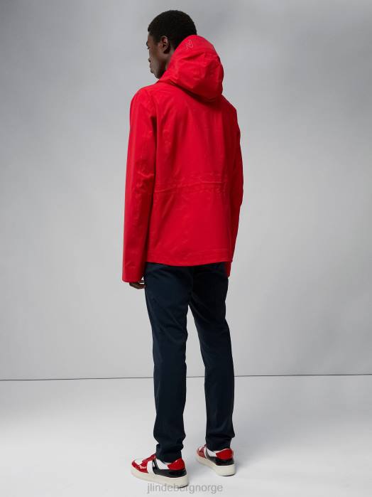J.Lindeberg menn aerial lite jakke Barbados kirsebær klær F8642439
