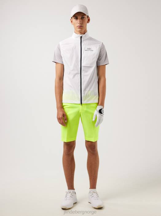 J.Lindeberg menn ask lett pakkbar golfvest hvit klær F8642494