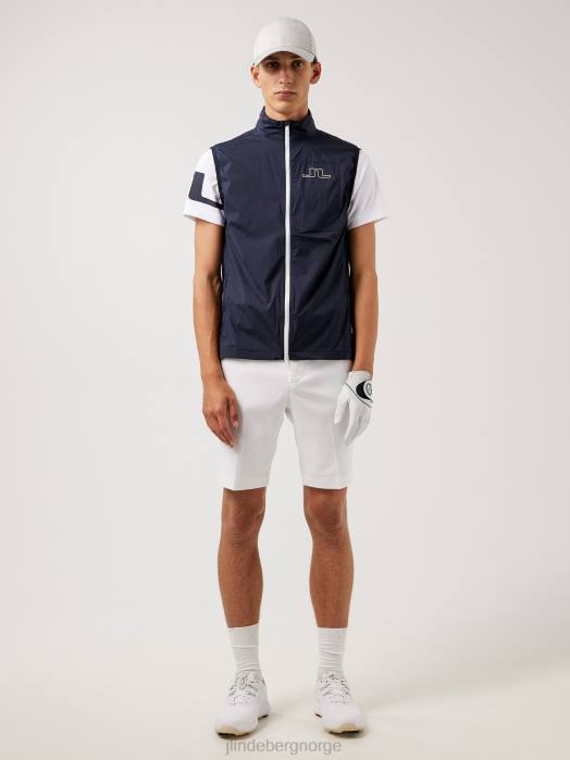 J.Lindeberg menn ask lett pakkbar golfvest marinen klær F8642495