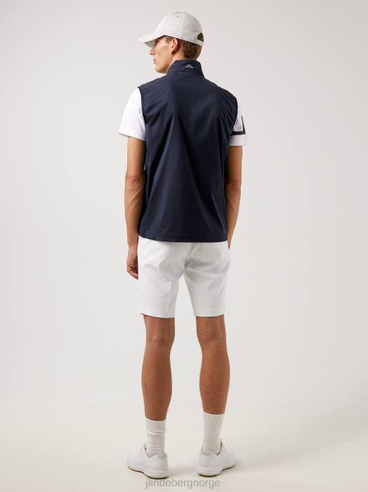 J.Lindeberg menn ask lett pakkbar golfvest marinen klær F8642495