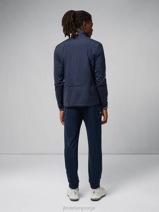 J.Lindeberg menn ask lett pakkbar jakke marinen klær F8642398