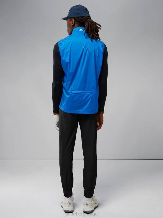 J.Lindeberg menn ask lett pakkbar vest nautisk blå klær F8642395