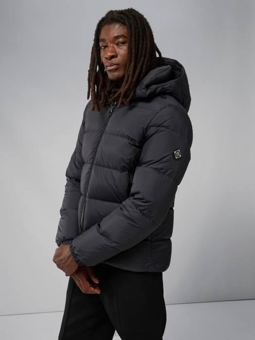 J.Lindeberg menn barrell dunjakke svart klær F8642412