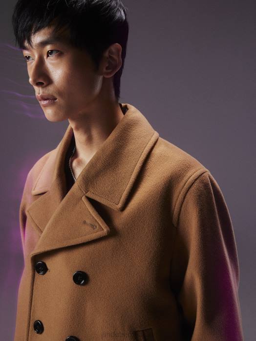 J.Lindeberg menn don dobbelspent jakke chipmunk klær F8642380