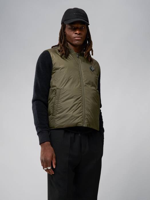 J.Lindeberg menn dwayne vendbar vest Skoggrønn klær F8642407