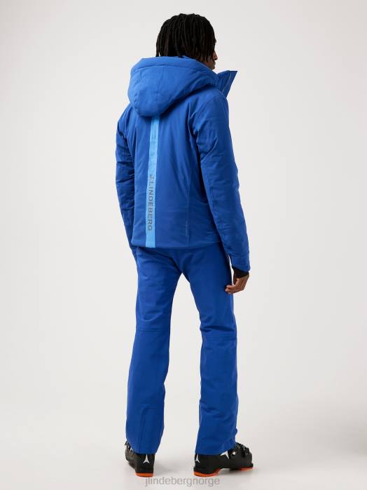 J.Lindeberg menn edmund skijakke spekter blått klær F8642481