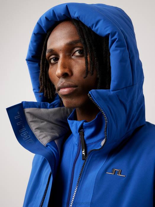 J.Lindeberg menn edmund skijakke spekter blått klær F8642481