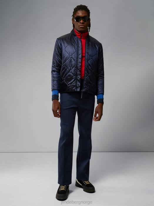 J.Lindeberg menn flow bomber jakke marinen klær F8642445