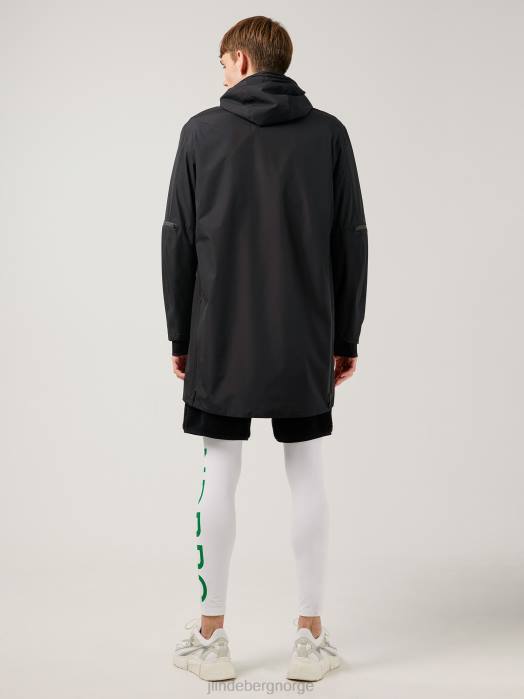 J.Lindeberg menn howard tech jakke svart klær F8642474