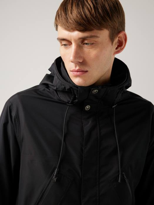 J.Lindeberg menn howard tech jakke svart klær F8642474