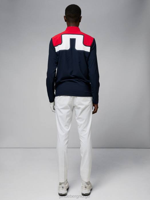 J.Lindeberg menn kv hybridjakke marinen klær F8642382