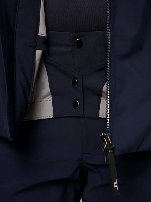 J.Lindeberg menn omnia pro skijakke marinen klær F8642486