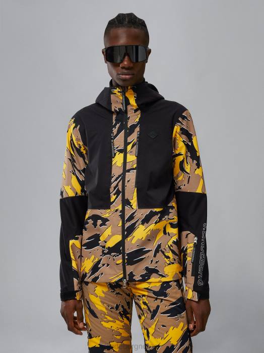 J.Lindeberg menn softshelljakke med toppmønster canimol tiger klær F8642434