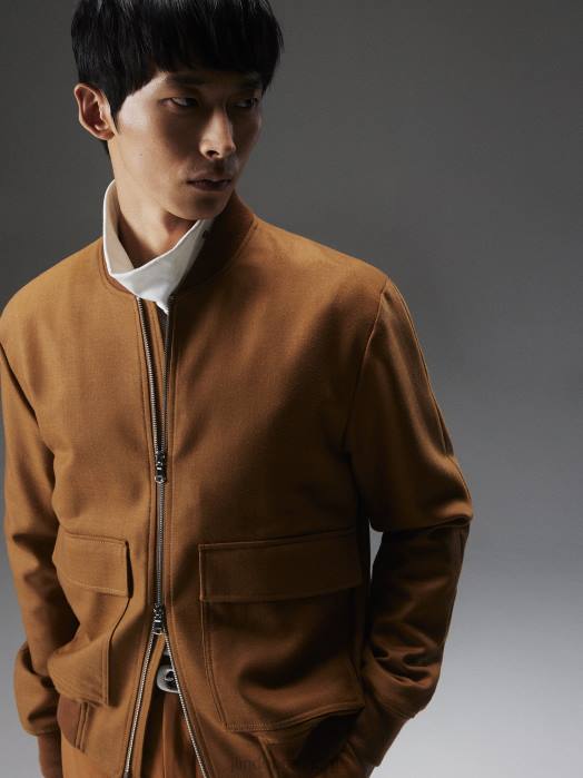 J.Lindeberg menn thom ull twill bombefly chipmunk klær F8642377