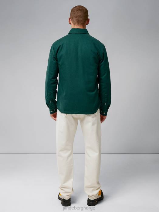 J.Lindeberg menn vendbar overskjorte med stor bro ponderosa furu klær F8642428