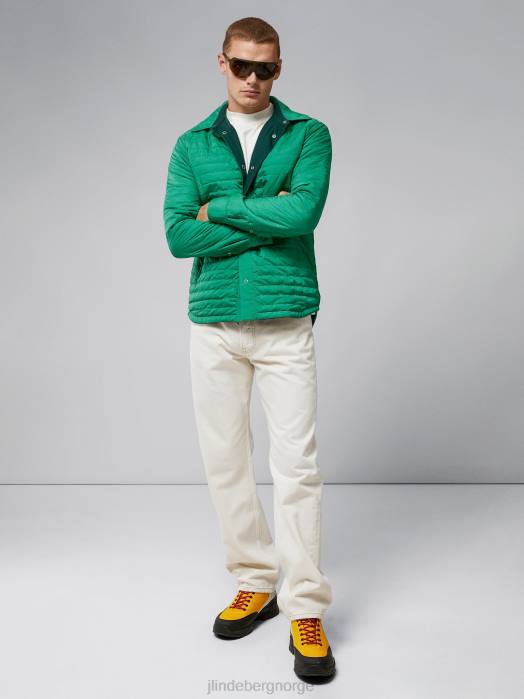 J.Lindeberg menn vendbar overskjorte med stor bro ponderosa furu klær F8642428