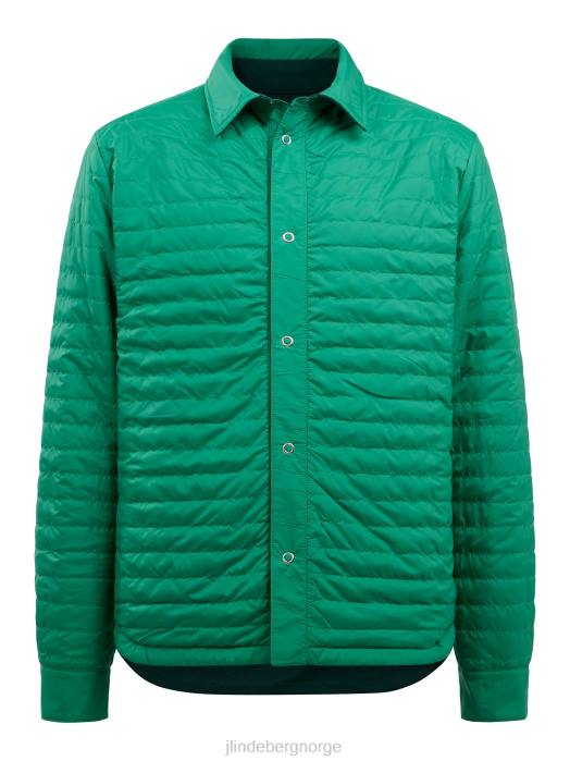 J.Lindeberg menn vendbar overskjorte med stor bro ponderosa furu klær F8642428