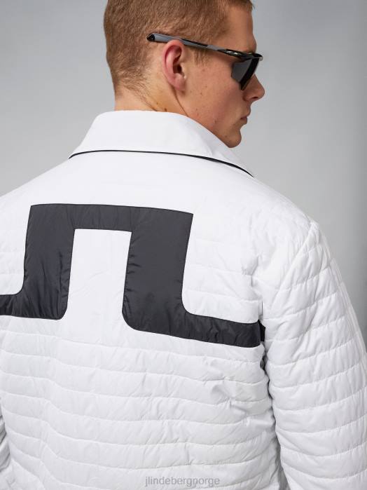 J.Lindeberg menn vendbar overskjorte med stor bro svart klær F8642427