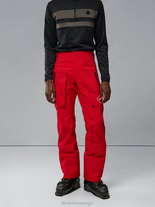 J.Lindeberg menn antenne skallbukse Barbados kirsebær klær F8641310