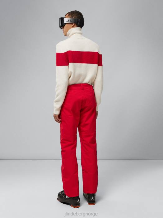 J.Lindeberg menn clarke bukse Barbados kirsebær klær F8641316