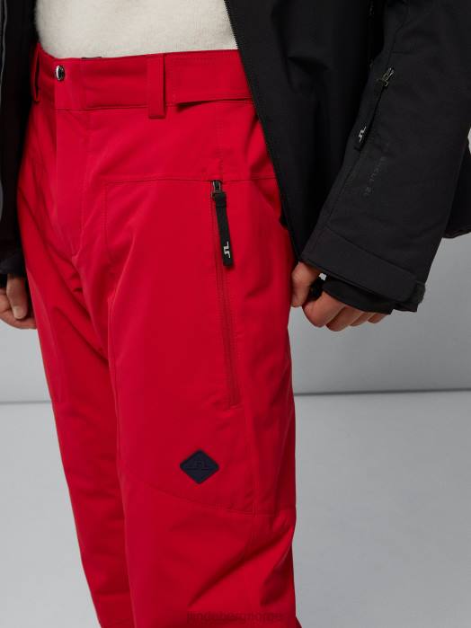 J.Lindeberg menn clarke bukse Barbados kirsebær klær F8641316