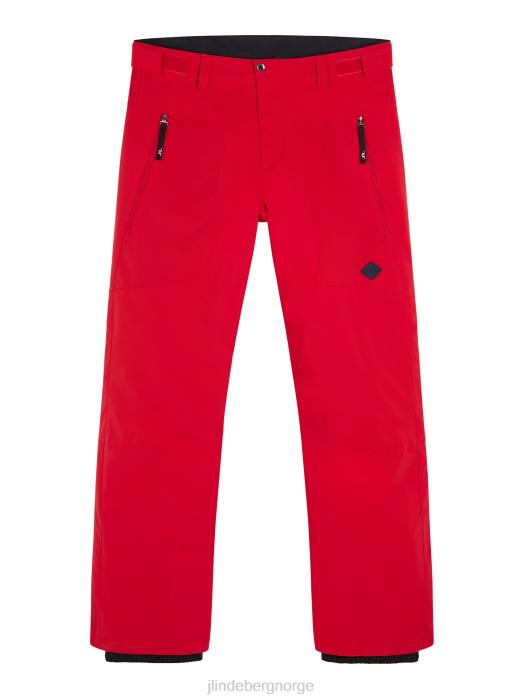 J.Lindeberg menn clarke bukse Barbados kirsebær klær F8641316