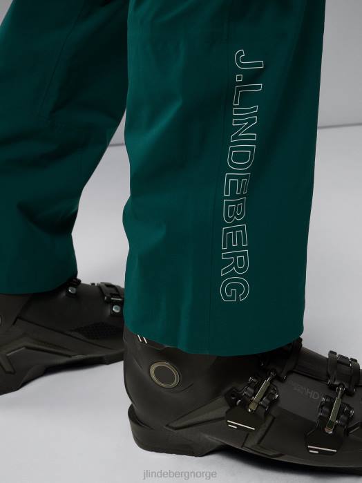 J.Lindeberg menn skallbukse med luftsmekketrykk canimol grønn klær F8641312