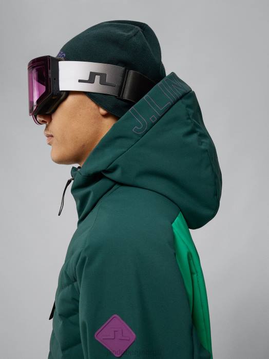 J.Lindeberg menn atlas pro parka ponderosa furu klær F8641302