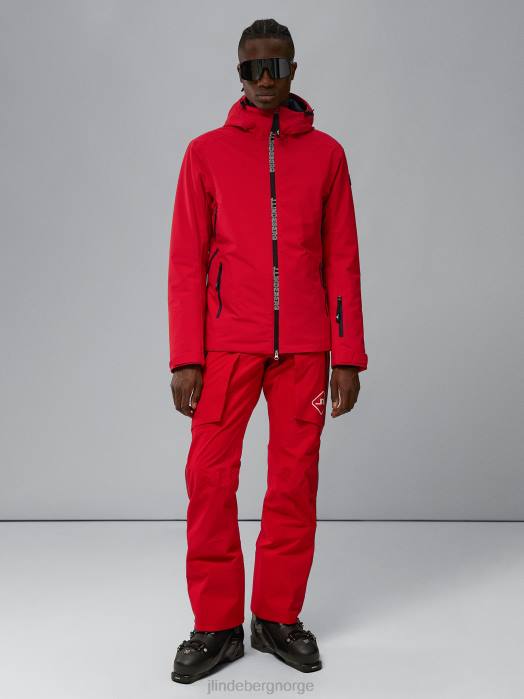 J.Lindeberg menn ess jakke Barbados kirsebær klær F8641286