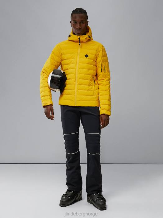 J.Lindeberg menn termisk pro dunjakke daglilje klær F8641290
