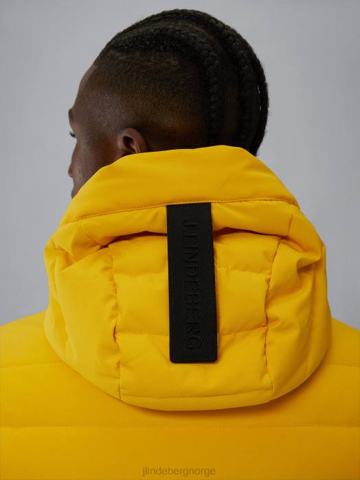 J.Lindeberg menn termisk pro dunjakke daglilje klær F8641290