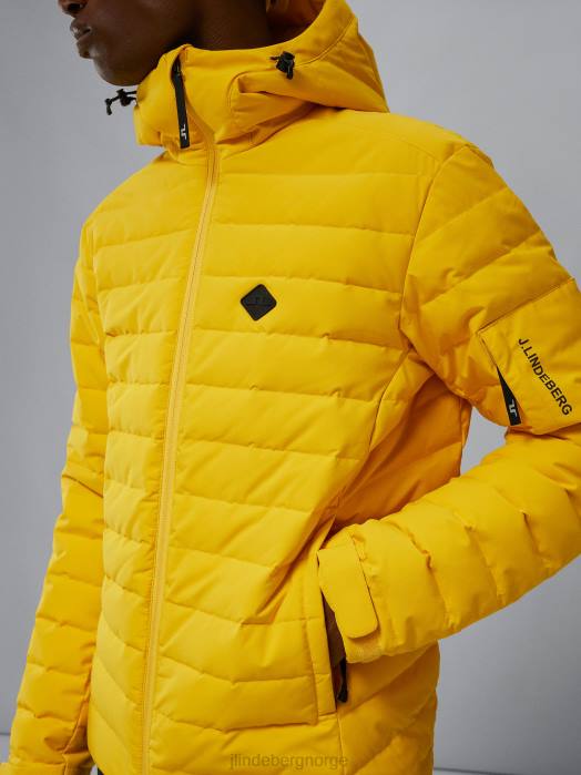 J.Lindeberg menn termisk pro dunjakke daglilje klær F8641290