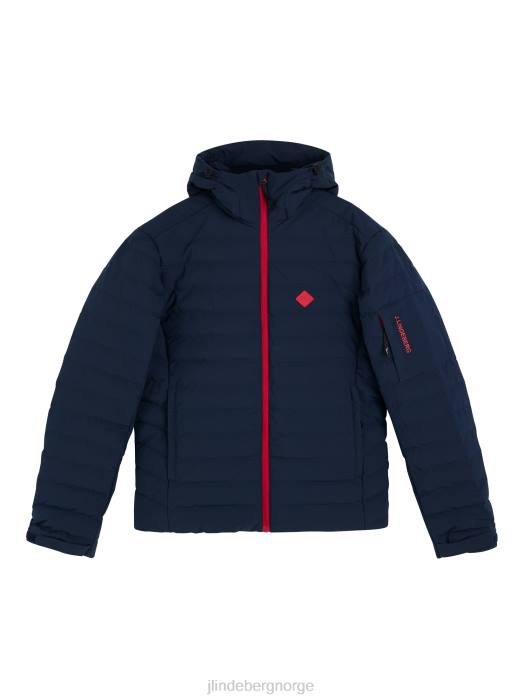 J.Lindeberg menn termisk pro dunjakke marinen klær F8641291
