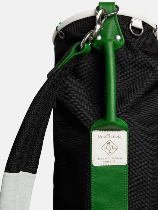 J.Lindeberg menn house of mackenzie nylonpose svart tilbehør F8642504