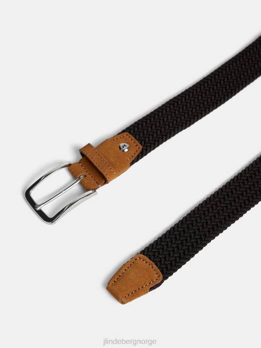 J.Lindeberg menn ben flettet elastisk belte delikat tilbehør F8641248