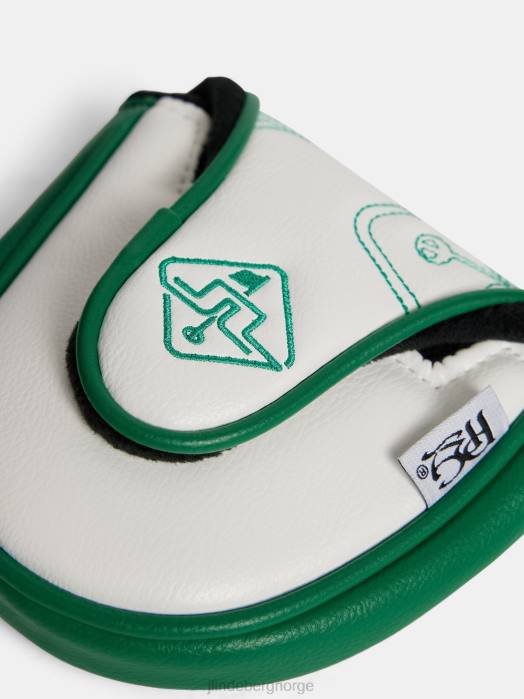 J.Lindeberg menn house of mallet putter deksel hvit tilbehør F8642510