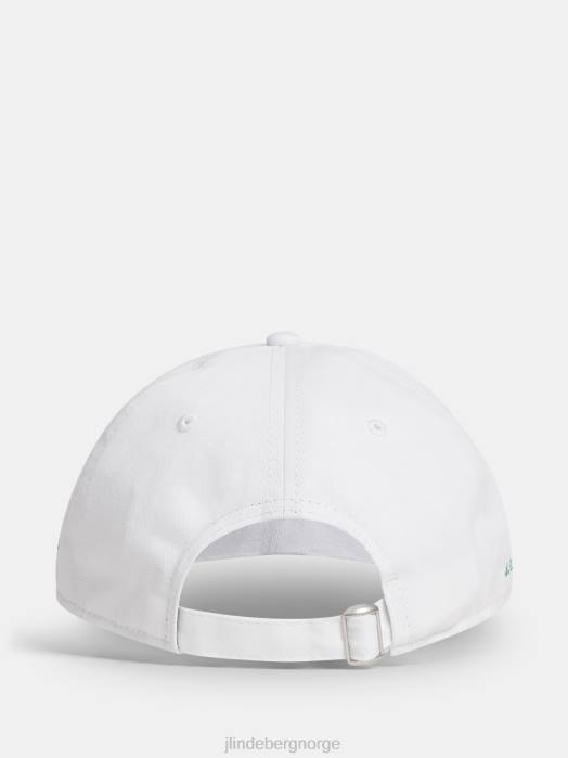 J.Lindeberg menn house of new era hatt hvit tilbehør F8642506