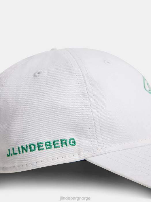 J.Lindeberg menn house of new era hatt hvit tilbehør F8642506