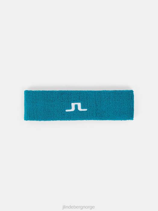 J.Lindeberg menn svette pannebånd emalje blå tilbehør F8642520