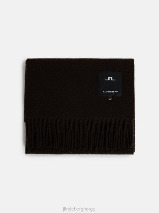 J.Lindeberg menn champ skjerf i solid ull delikat tilbehør F8641237