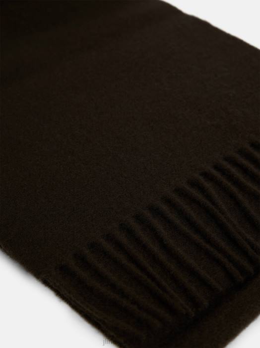 J.Lindeberg menn champ skjerf i solid ull delikat tilbehør F8641237