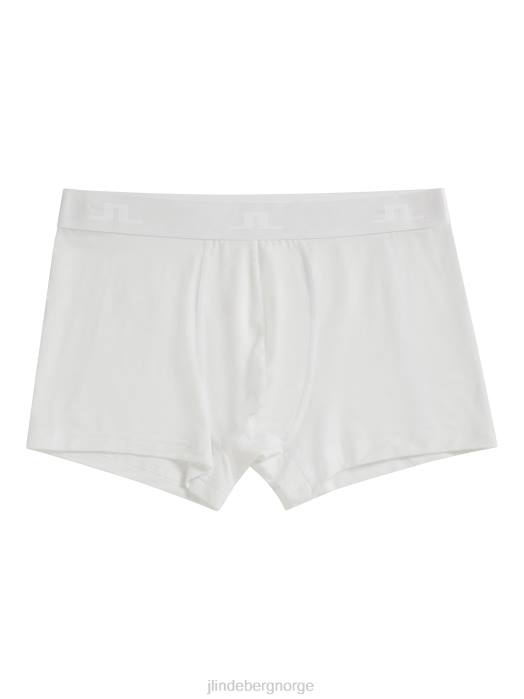 J.Lindeberg menn bridge lyocell boxershorts hvit tilbehør F8641261