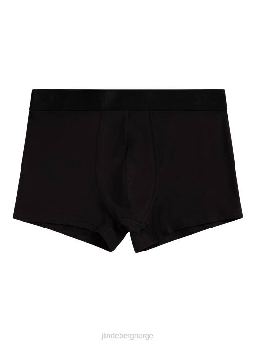 J.Lindeberg menn bridge lyocell boxershorts svart tilbehør F8641260